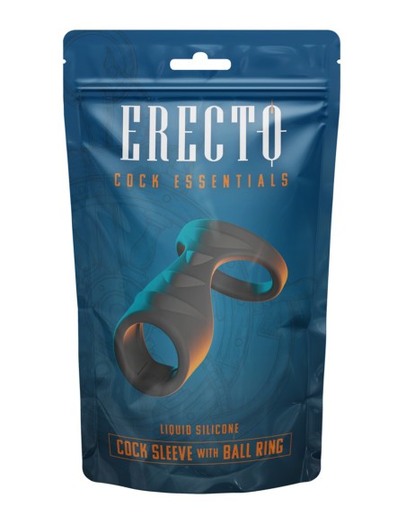 Gaine de Pénis et Ball Ring liquid silicone - Erecto